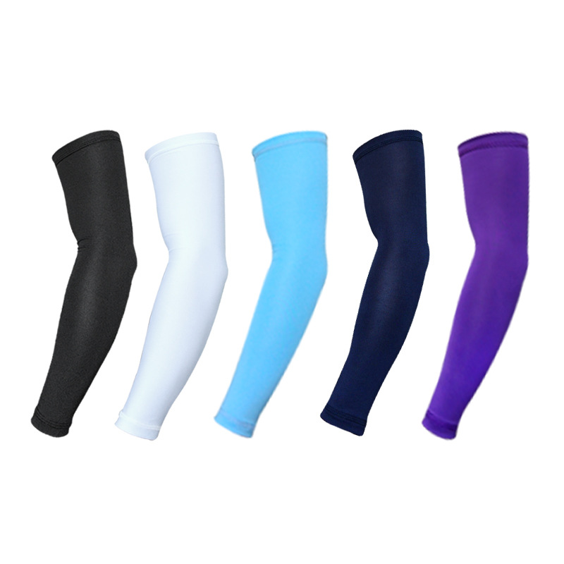 Summer High-Elasticity Sunscreen Sleeves for Men and Women, UV Protection Arm Sleeves for Cycling and Driving, Breathable Outdoor Ice Sleeves, Wholesale from Manufacturer