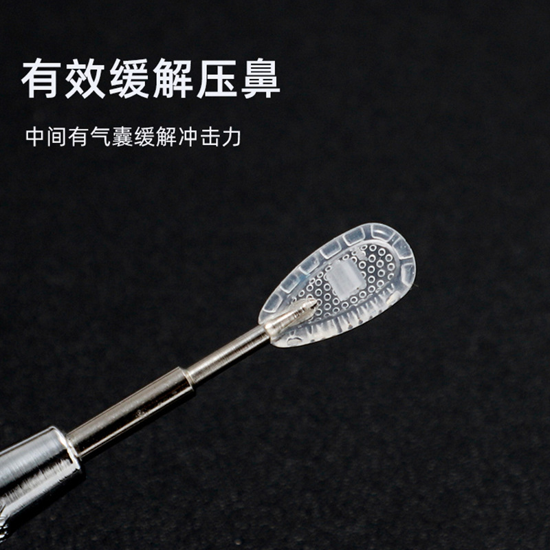 Nose Pads Air Soft Nose Pads Nose Pad Particles Non-Slip Glasses Accessories Wholesale Silicone Air Bag Massage
