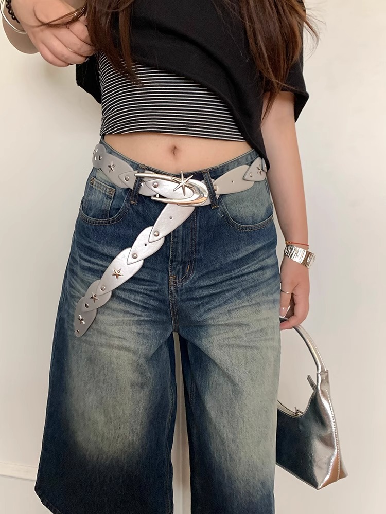 Y2k Spice Girl Star Gürtel Weibliche Nische Design Sinn Subkultur Vielseitige Taille Kette Punk Stil Taille Gürtel Zubehör_voghion.com