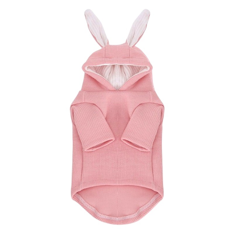 Pet dog Cat Spring and Autumn New rabbit ears sweater teddy bear Kitten cute clothes