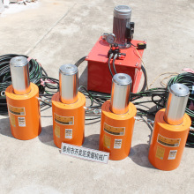 销售手动150吨双油路油缸分离式电动100t200T双作用液压千斤顶