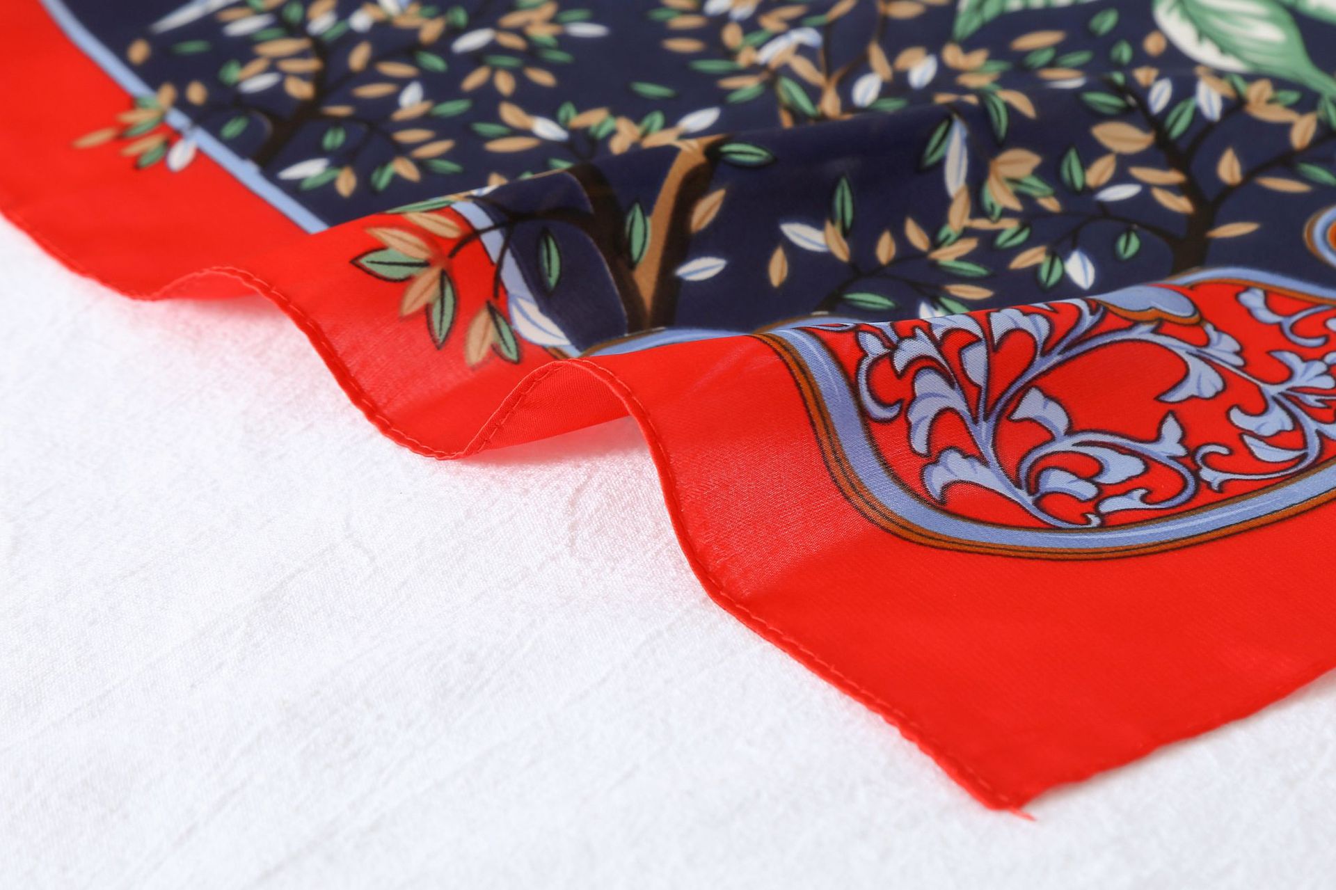 47g Weight Silk Scarf Classification Street, Shopping Occasion Polyester Material Geometric, Polka Dots Pattern Spring&Summer Season Women's Gender Elegant, Lady Style Women's Elegant Lady Geometric Polka Dots Polyester Silk Scarf 13