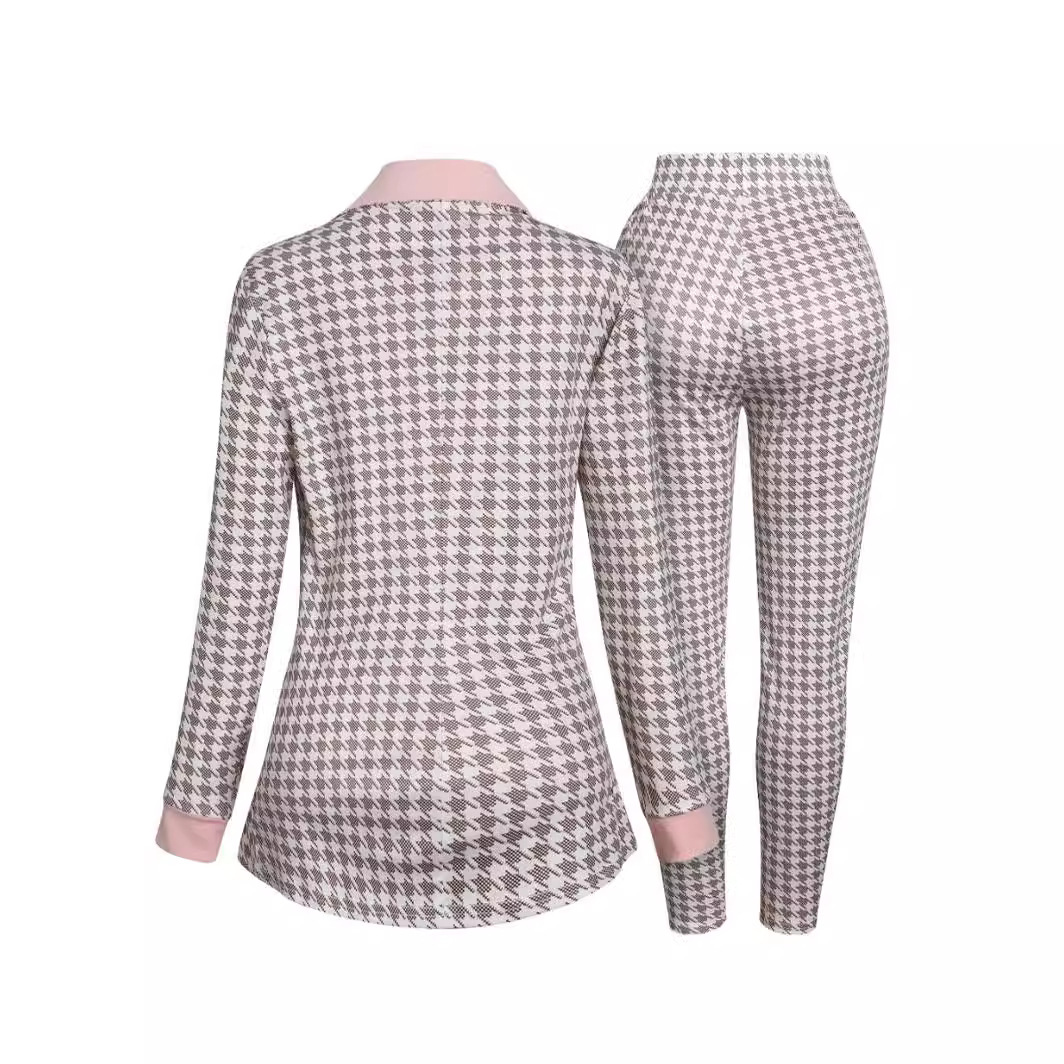 K10400 Amazon estación independiente suministro europeo y americano transfronterizo nuevo verde fruta collar traje pantalones traje de dos piezas al por mayor image 6