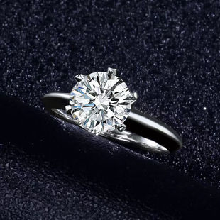 Cultivated Diamond Henan Artificial Regeneration Synthetic D Color Round Naked Diamond Inlaid with K Gold Ring Pendant Earrings IGI Certificate