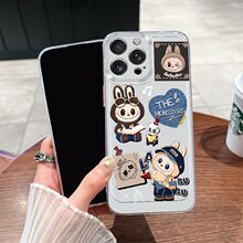 牛仔玩偶适用防指纹苹果16Plus手机壳iPhone1514ROMAX/13/12/11