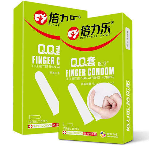 Beilile Les Masturbation Finger Cots for Men and Women, Lesbian Lesbian Finger Cots, 8 Sex Toys Wholesale Delivery