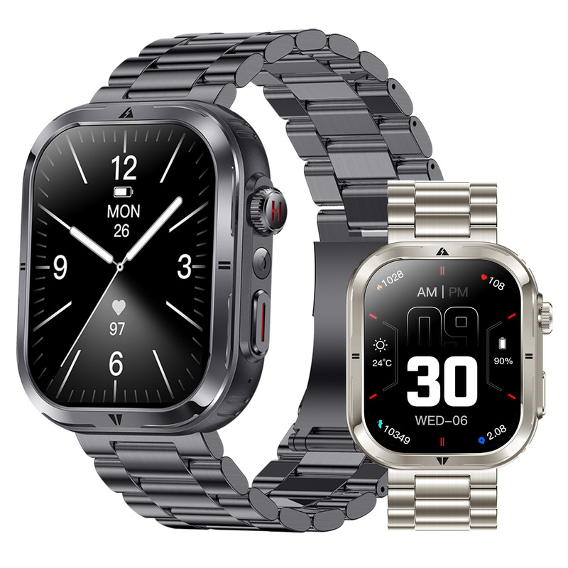 Cross-border Explosions MK86 Smart Watch Bluetooth Call LED Light Outdoor Military Wind Waterproof Sports GloryFit