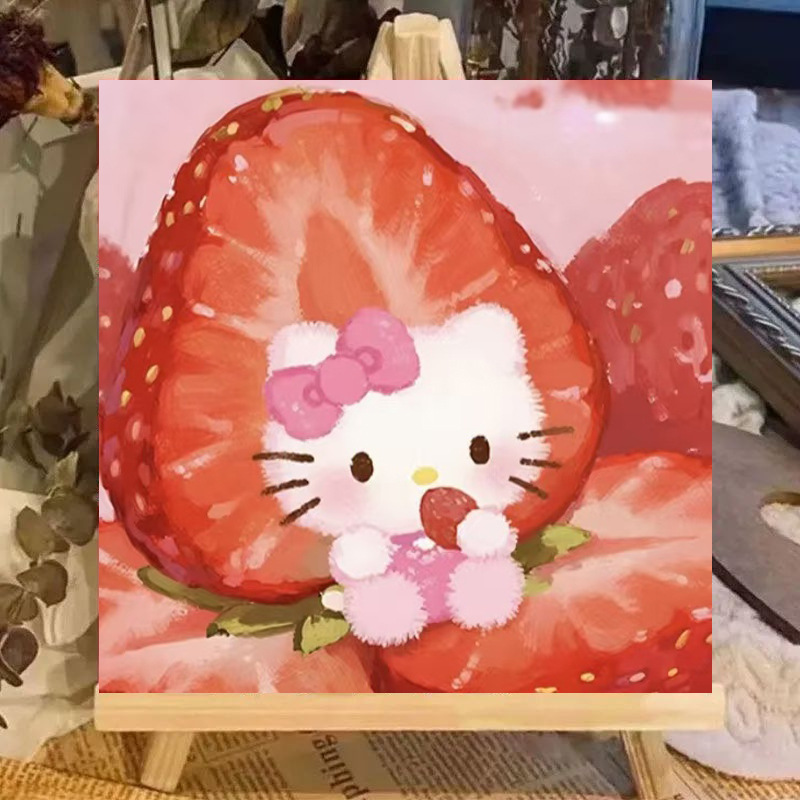 R104 / 20*20cm paint+brush+backing board
