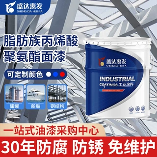 脂肪族丙烯酸聚氨酯面漆工程机械车辆用结构防腐涂料户外金属清漆