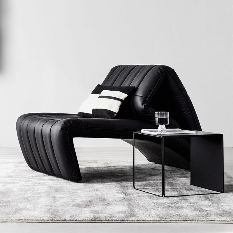 Italian Minimalist Barcelona Lounge Chair Bedroom Fist Chair Light Luxury High-End Balcony Leisure Sofa Chair Single Chair