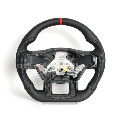 Cross-Border Hot-Selling Product Suitable for 15-20 Ford F150 Raptor Full Leather Car Steering Wheel Modification