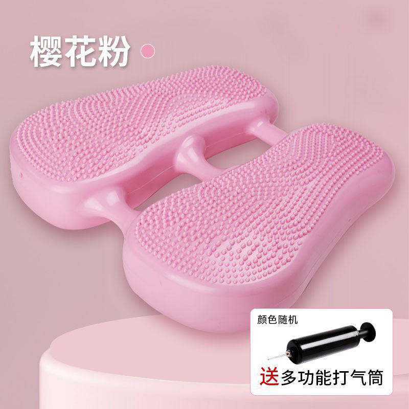 致佳跨境批发充气脚踩踏步器 女生瑜伽家用静音踏步机脚底按摩|undefined