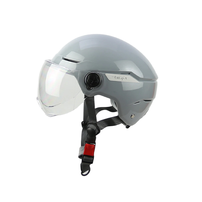 Safety Helmet, Universal Motosiklet kaskı (dəbilqə) - gentleman-gray
