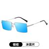 Fashionable square brand sunglasses, advanced sun protection cream, new collection, wholesale, high-quality style, UF-protection