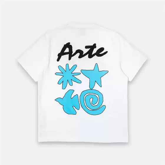 European Size Cross-Border Cotton Brand Women's Y2K Tee Luxury T-Shirt Antwerp Oversized Printed T-Shirt Arte Summer