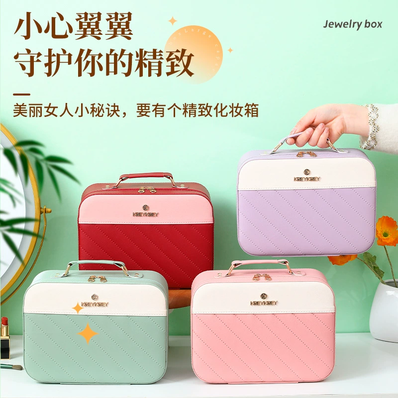 High quality handheld cosmetic bag, capacious organizer bag, travel bag, wholesale