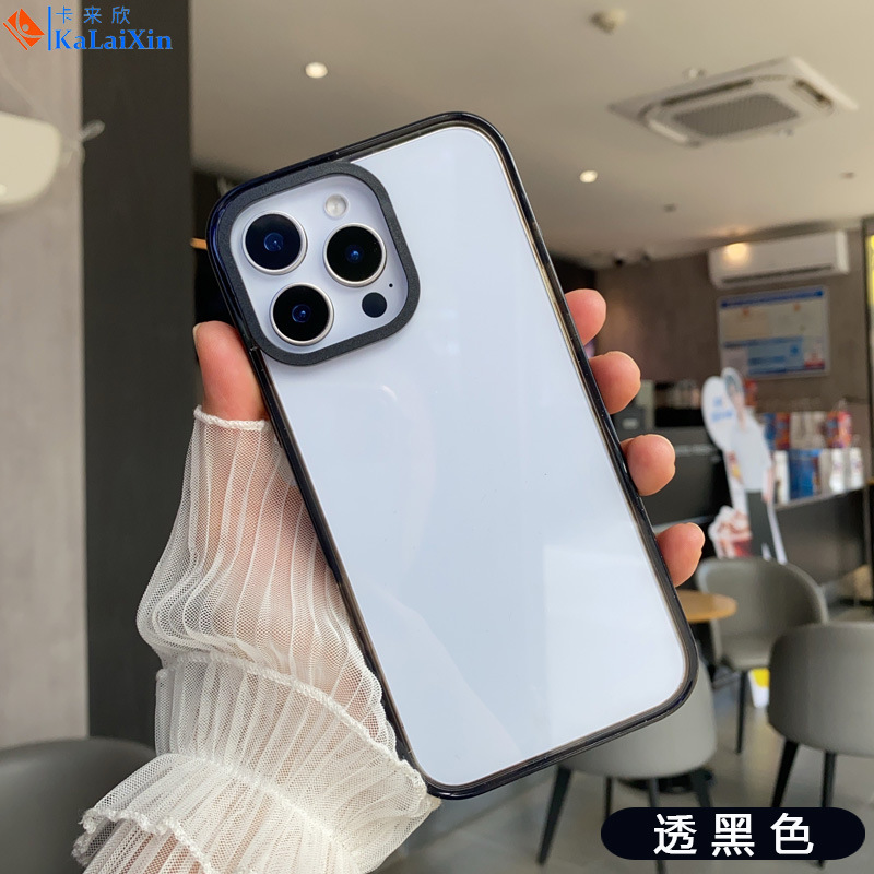 クロスボーダーホットモデルに適した 17 2 色 TPU アクリル携帯電話ケース透明 magsafe 厚みのある 15 落下防止保護ケース|undefined