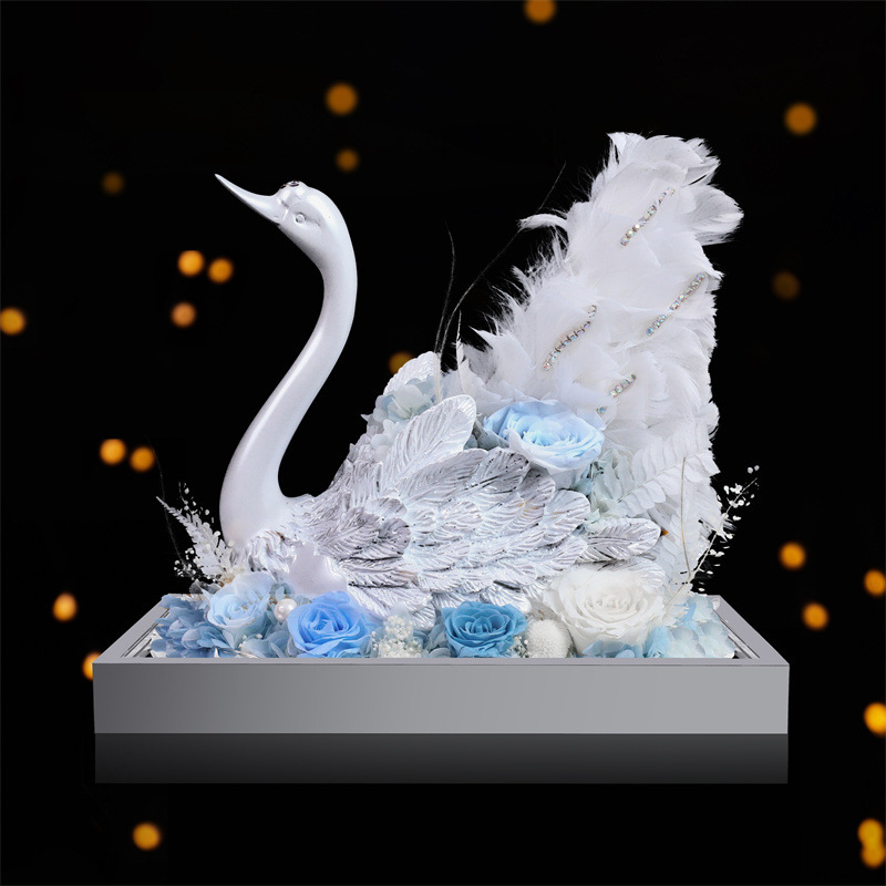 파란색과 흰색 29.5*19.5*26