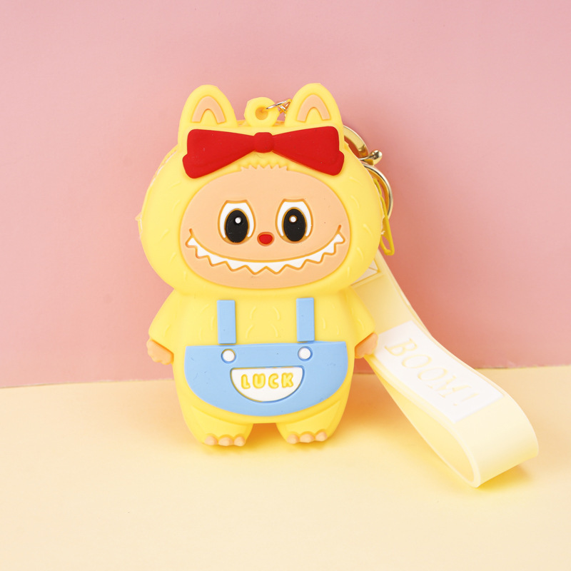 メーカーが生産するネズミ駆除パイオニアラブブキーホルダーペンダントシリコンバッグかわいい子供用小銭入れ|undefined