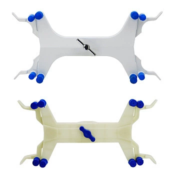 Зажим-бабочка ReLAB, пластиковый зажим для бюретки, двусторонний алюминиевый лабораторный зажим-бабочка, зажим для пробирок, инструмент
