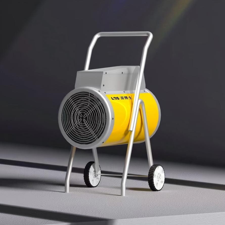 凉博士工业电暖风机大空间大功率热风机取暖烘干热风炮取暖器