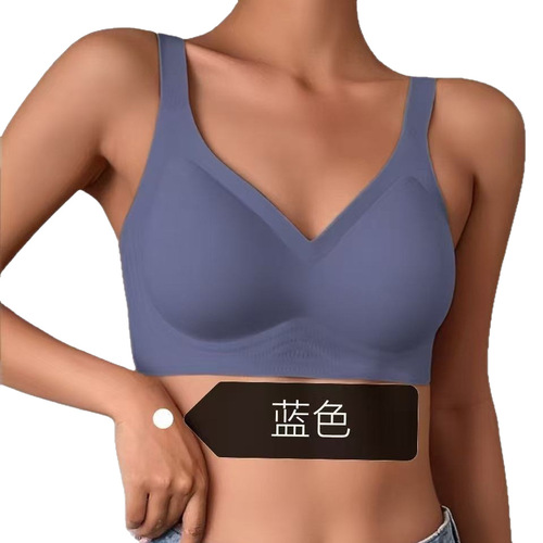 Xcutting Women's Wireless Bra Full Coverage Bra Wire-Free Daily Bra Comfortable Wire-Free Bra