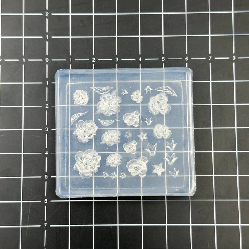 高透3D立体新中式花瓶蕾丝蝴蝶结兔子樱桃海洋海星玫瑰硅胶磨具|undefined
