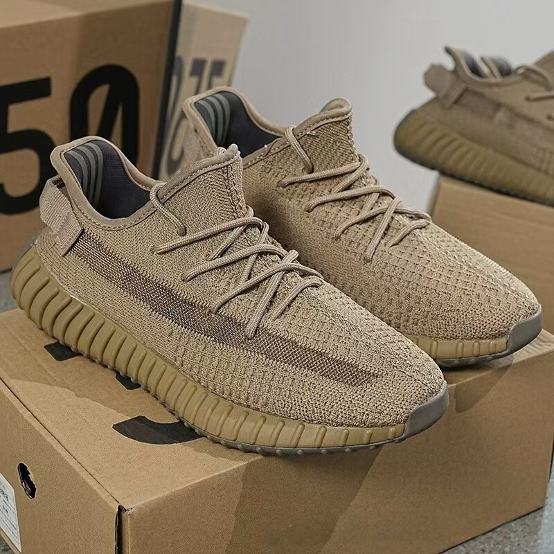 Baiyi Coconut Shoes for Men 350 and Women's Lightweight Breathable True Star-Studded Couple's Casual Sports Shoes