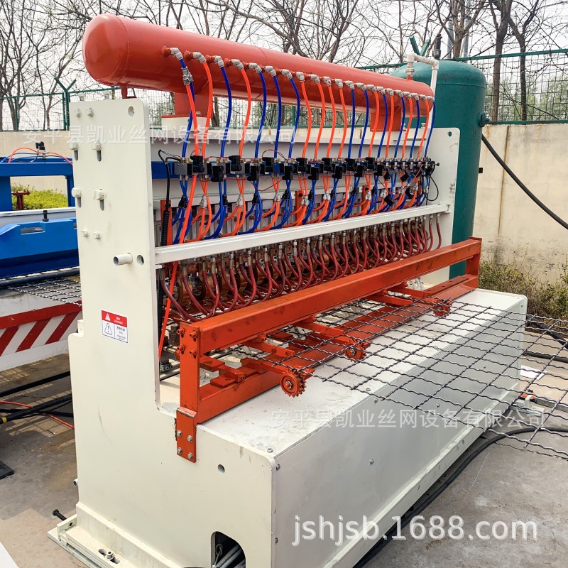 凯业供应 全自动轧花网机 轧花网机厂家 轧花网成型机