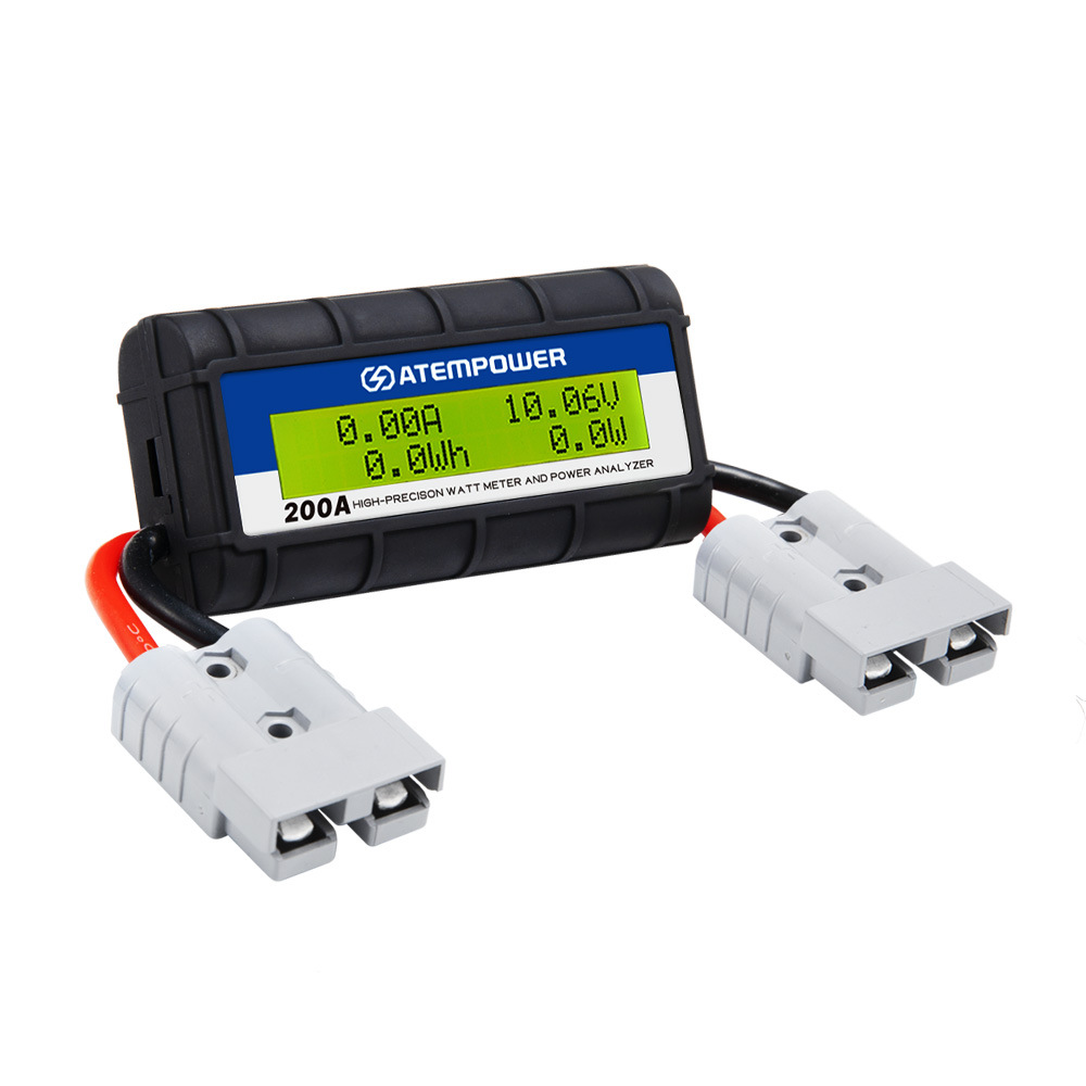 200A功率计带对装安德森 分析仪电流功率计 多功能高精准功率计