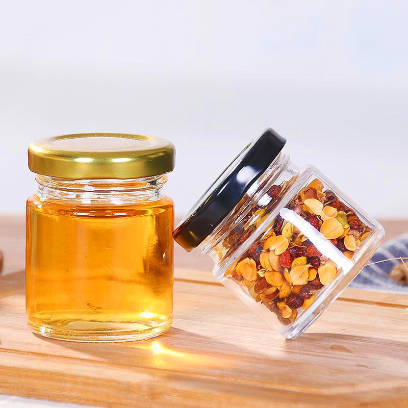 喜蜜瓶 婚庆喜蜜瓶25ml --100ml 燕窝瓶厂家销售高白料玻璃瓶