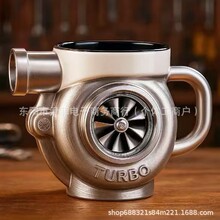 跨境新款涡轮增压器杯子Turbocharger Mug发动机工艺树脂马克杯