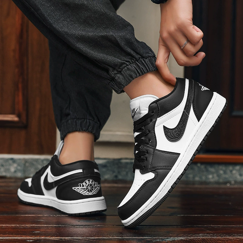 Aj Men's Shoes Pure White Couple Sneakers Summer Versatile White Shoes Air Force One Joint Af1 Low-Top Women's Shoes