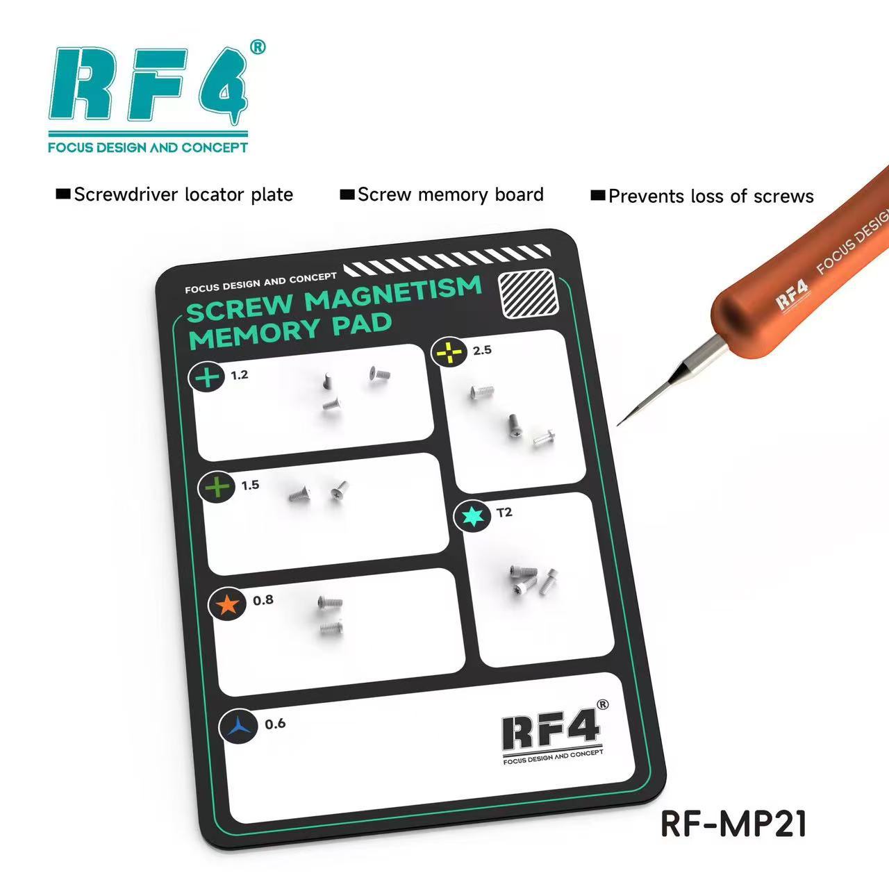 RF-MP21磁性记忆垫 手机维修工具配件螺丝收纳垫 拆机螺丝磁性垫