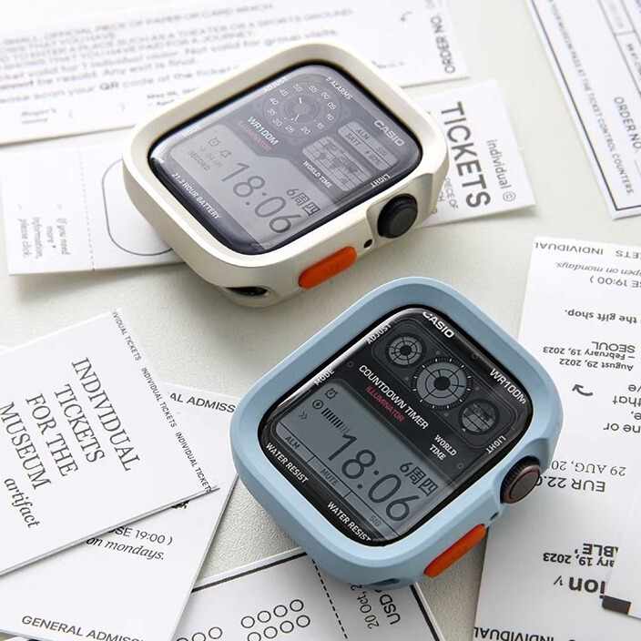 Suitable for Apple Watch S10 Protective Case, Soft Shell with Edge Wrapping, Iwatch119Se Matte Finish