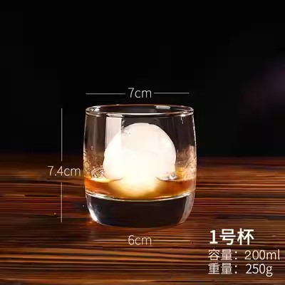 Taza de agua transparente taza de cóctel taza de mezcla taza de bebida de jugo de alta calidad taza de bar de viento taza de mojito