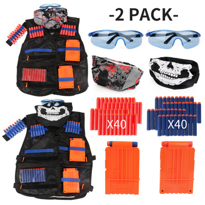 Kids Tactical Vest Kit for Nerf Guns N-Strike Elite Series