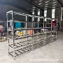 多层不锈钢车间货架