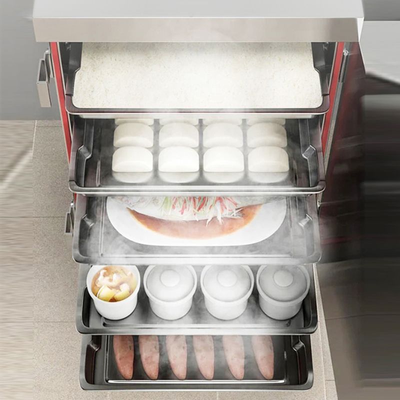 商用蒸饭柜电蒸箱燃气蒸饭车节能蒸饭机馒头电气两用蒸饭柜蒸米饭