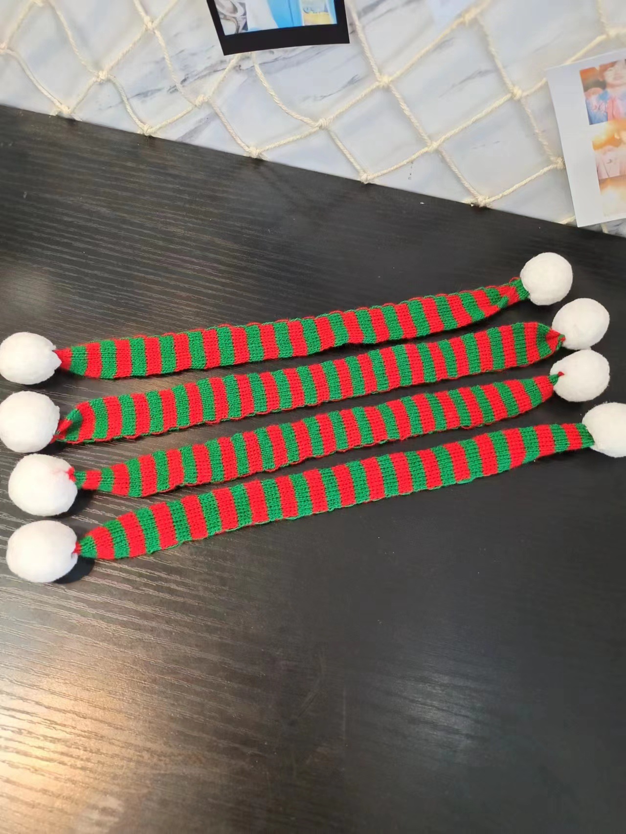 Pañuelo rojo y verde