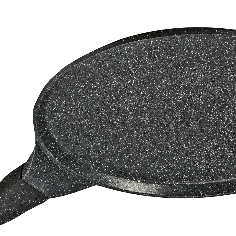 Comercio exterior orden Original de alta temperatura resistente pizza pan para hornear hogar transfronterizo barbacoa al aire libre pizza Europea para hornear pan 26cm
