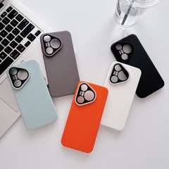 適用華為P70PRO手機殼五金素皮亞力克華為Pura70精孔全包保護套70