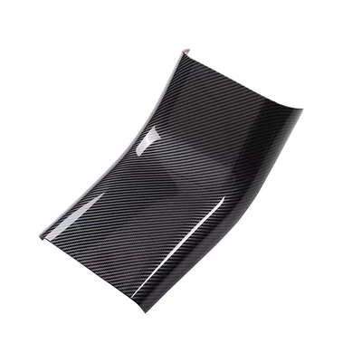 rear seat anti-kick panel interior — Car interior film - 3y-rear-anti-kick-panel-glossy-carbon