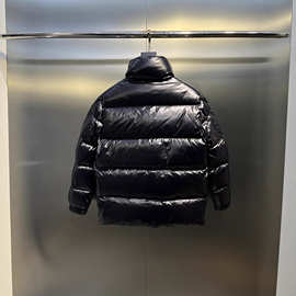 跨境高版本M家25FW新款美潮大标LOGO情侣款百搭日常保暖羽绒服INS