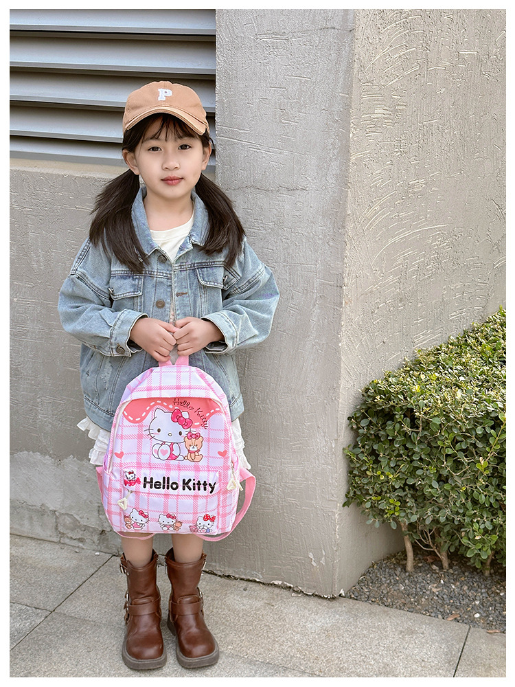 2024 New children's backpack, cartoon kindergarten schoolbag, large capacity, versatile for girls, student backpack, cross-border batch Item Picture