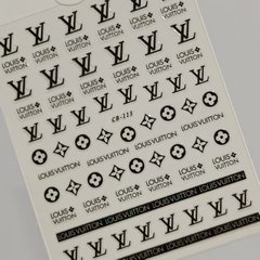 インターネットセレブ Xiaoxiangfeng マニキュアステッカーフラット粘着ヨーロッパとアメリカのライト高級トレンディブランドロゴマニキュアステッカージュエリー CB スタイル