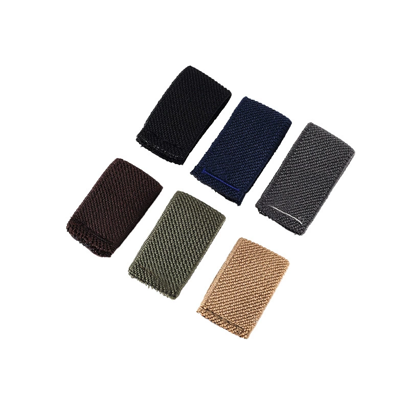 Ширина 2,0 см двухсторонняя саржатая PP эластичная кольцо кольцо кольцо заводской ремень аксессуар для регулировки талии хвост