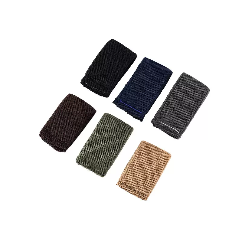 2.0cm宽双面斜纹PP松紧弹力戒指圈厂腰带配件腰部调节尾圈