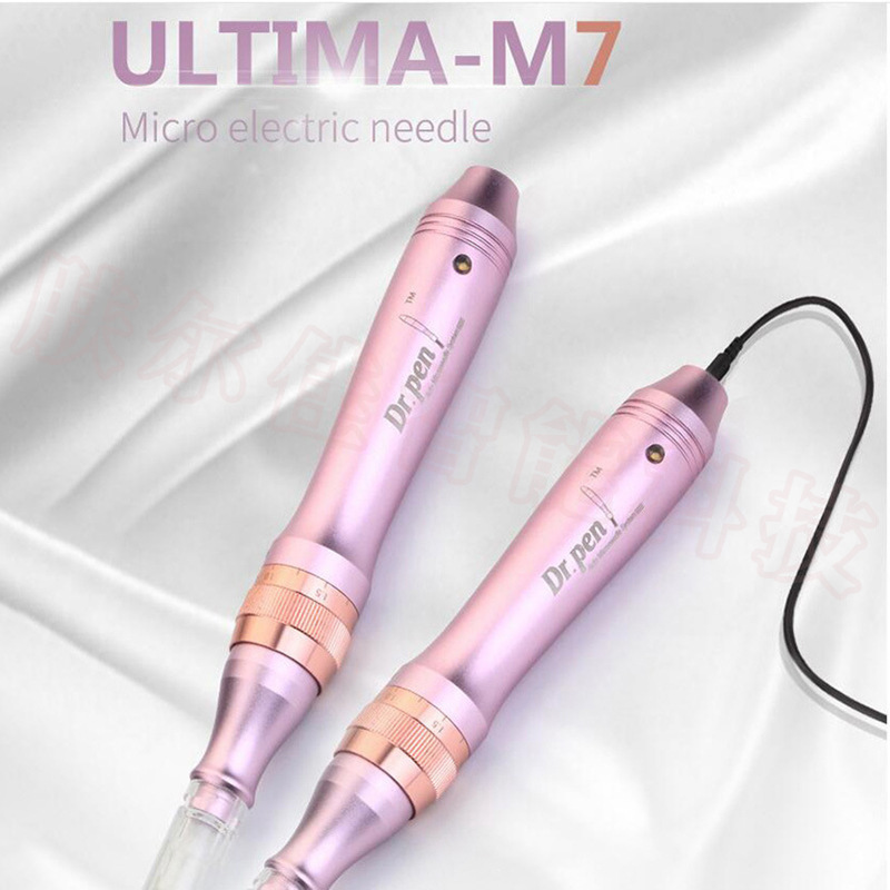 Cross-border dr.pen rose gold M7 electric microneedle device, portable home-use beauty instrument Cross-border dr.pen rose gold M7 electric microneedle device, portable home-use beauty instrument