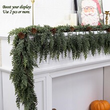 G 74034 LED Christmas Vine Decor ʥ������װ�� ŷ���羳